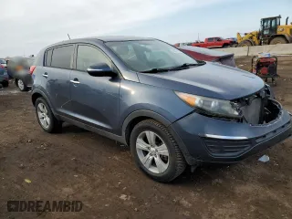 2012 Kia Sportage LX with VIN KNDPB3A23C7285234, listed as a Copart auction lot 46027815 with 155,620 mi miles and Salvage Title. Bid and sale history available at carsss.com. Image 4.