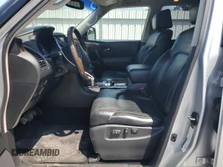 2012 Infiniti QX56 7-passenger with VIN JN8AZ2NE1C9016805, listed as a Copart auction lot 62344665 with 234,231 mi miles and Clean title. Bid and sale history available at DreamBid. Image 7.
