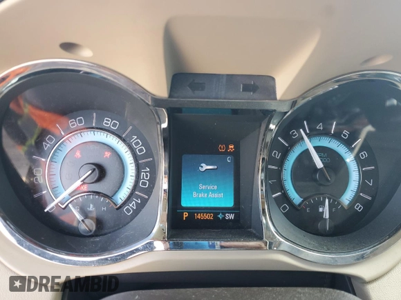 2012 Buick LaCrosse Premium 2 with VIN 1G4GF5E3XCF233880, listed as a Copart auction lot 59942475 with 145,502 mi miles and Salvage title. Bid and sale history available at DreamBid. Image 9.