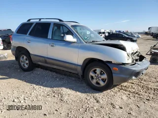 2005 Hyundai Santa Fe GLS with VIN KM8SC73E95U965774, listed as a Copart auction lot 83975804 with 115,753 mi miles and Salvage Title. Bid and sale history available at carsss.com. Image 4.