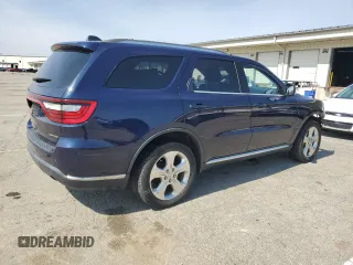 2015 Dodge Durango Limited with VIN 1C4RDJDG8FC938702, listed as a Copart auction lot 51119245 with 74,445 mi miles and Salvage title. Bid and sale history available at DreamBid. Image 3.