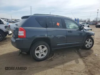 2008 Jeep Compass Sport with VIN 1J8FT47W98D732241, listed as a Copart auction lot 50194295 with Not Provided miles and Salvage Title. Bid and sale history available at carsss.com. Image 3.