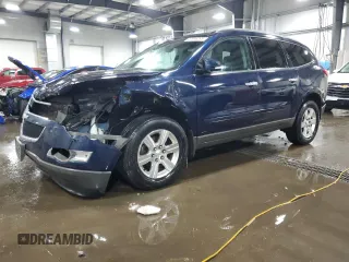2011 Chevrolet Traverse 1LT with VIN 1GNKVGED4BJ371052, listed as a Copart auction lot 47695785 with 248,441 mi miles and Salvage Title. Bid and sale history available at DreamBid. Image 1.