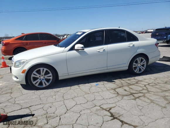 2010 Mercedes-Benz C-Class C 300 Sport with VIN WDDGF8BB5AR110801, listed as a Copart auction lot 44323105 with NaN miles and Salvage Title. Bid and sale history available at carsss.com. Image 1.