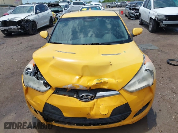 2012 Hyundai Veloster w/Black Int with VIN KMHTC6AD5CU046702, listed as a IAAI auction lot 42245379 with 136,327 mi miles and . Bid and sale history available at DreamBid. Image 6.