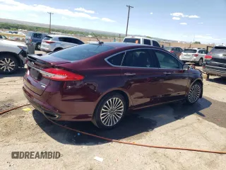 2017 Ford Fusion Titanium with VIN 3FA6P0K93HR114593, listed as a Copart auction lot 55650884 with 95,559 mi miles and Salvage Title. Bid and sale history available at carsss.com. Image 3.