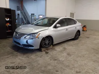 2014 Nissan Sentra S with VIN 3N1AB7AP6EY299710, listed as a IAAI auction lot 41505297 with 124,994 mi miles and . Bid and sale history available at DreamBid. Image 2.