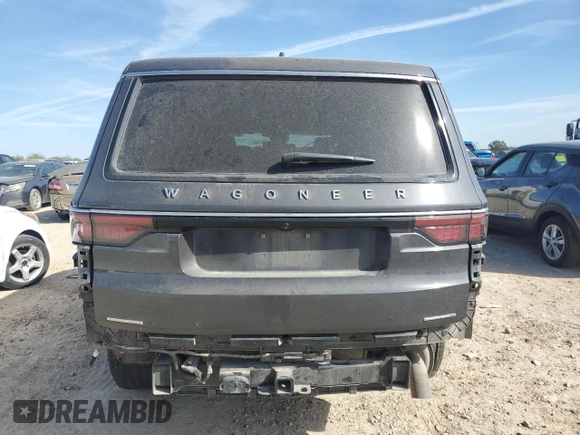 2022 Jeep Wagoneer Series I with VIN 1C4SJVAT8NS229212, listed as a Copart auction lot 83776304 with 44,788 mi miles and Salvage title. Bid and sale history available at DreamBid. Image 6.