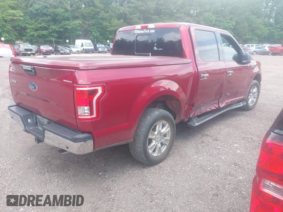 2017 Ford F-150 XL with VIN 1FTEW1CF0HFA69547, listed as a IAAI auction lot 42223731 with 48,533 mi miles and . Bid and sale history available at DreamBid. Image 4.