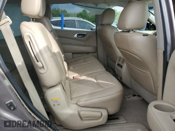 2014 Nissan Pathfinder S with VIN 5N1AR2MMXEC625185, listed as a Copart auction lot 60523805 with Not provided miles and Salvage title. Bid and sale history available at DreamBid. Image 11.