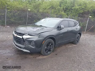 2019 Chevrolet Blazer with VIN 3GNKBGRS8KS698795, listed as a IAAI auction lot 41988081 with 104,187 mi miles. Bid and sale history available at carsss.com. Image 2.