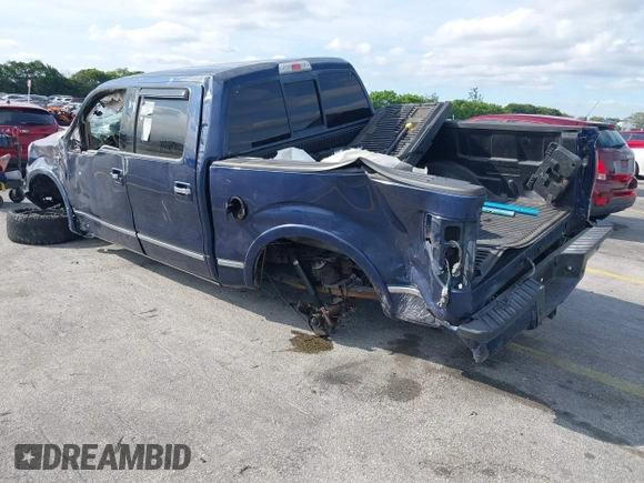 2009 Ford F-150 XL with VIN 1FTPW12V09FB33332, listed as a IAAI auction lot 41579223 with 200,105 mi miles. Bid and sale history available at carsss.com. Image 3.