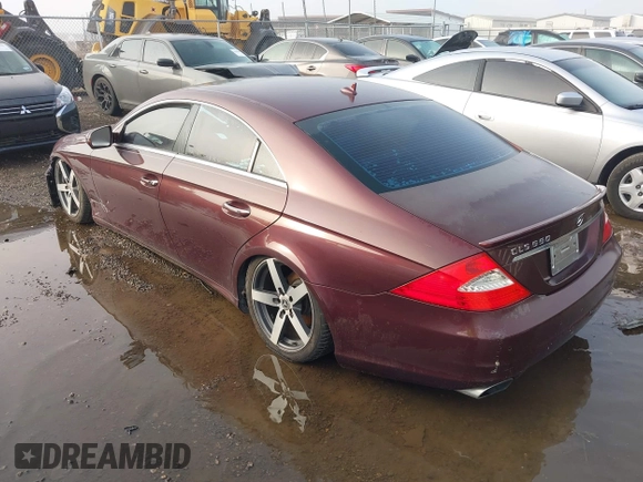 2009 Mercedes-Benz CLS 550 with VIN WDDDJ72X49A146979, listed as a IAAI auction lot 41871094 with 143,458 mi miles and . Bid and sale history available at DreamBid. Image 3.