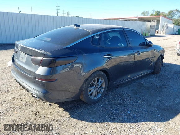 2019 Kia Optima LX with VIN 5XXGT4L3XKG292437, listed as a IAAI auction lot 40682048 with 151,012 mi miles. Bid and sale history available at carsss.com. Image 4.