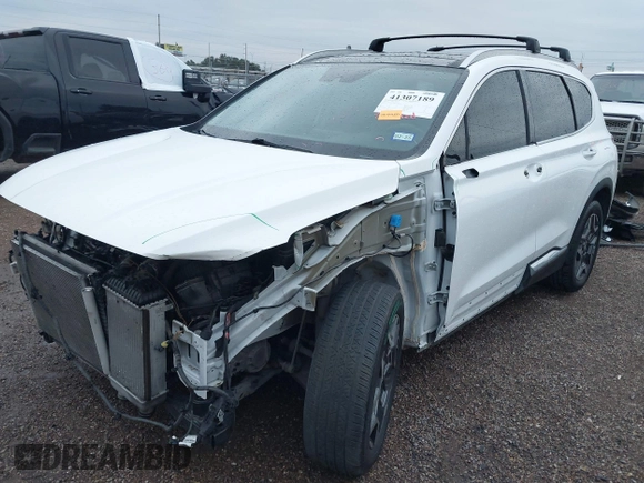 2021 Hyundai Santa Fe Limited with VIN 5NMS4DAL1MH363751, listed as a IAAI auction lot 41307189 with 30,156 mi miles. Bid and sale history available at carsss.com. Image 18.