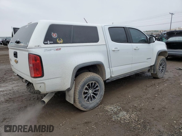 2018 Chevrolet Colorado 4WD ZR2 with VIN 1GCPTEE18J1290987, listed as a Copart auction lot 43044365 with 93,142 mi miles and Salvage Title. Bid and sale history available at carsss.com. Image 3.