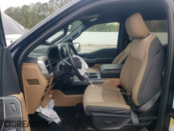 2022 Ford F-150 XL with VIN 1FTFW1E89NKE42820, listed as a Copart auction lot 52447775 with Not Provided miles and Salvage Title. Bid and sale history available at DreamBid. Image 7.