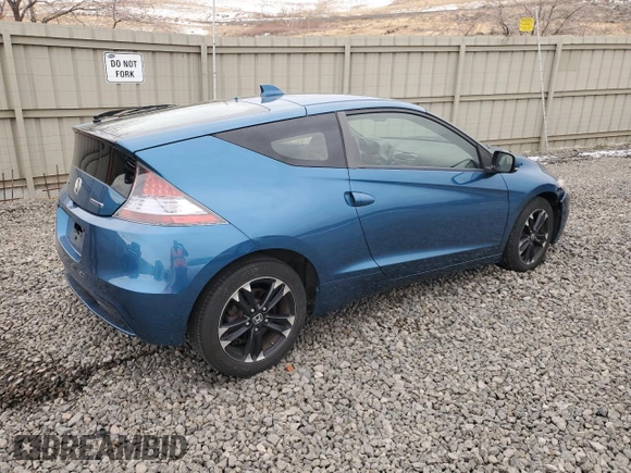 2014 Honda CR-Z with VIN JHMZF1C44ES001432, listed as a Copart auction lot 85555954 with 41,763 mi miles and Salvage Title. Bid and sale history available at carsss.com. Image 3.