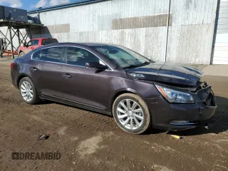 2014 Buick LaCrosse Leather with VIN 1G4GB5G30EF139650, listed as a Copart auction lot 42395634 with 198,796 mi miles and Salvage Title. Bid and sale history available at carsss.com. Image 4.