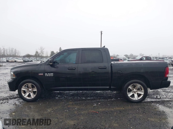 2016 Ram 1500 Sport with VIN 1C6RR6MT7GS241127, listed as a IAAI auction lot 41230712 with 129,586 mi miles. Bid and sale history available at carsss.com. Image 14.