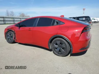 2024 Toyota Prius LE with VIN JTDADABU1R3018548, listed as a Copart auction lot 45822345 with 10,930 mi miles and Salvage Title. Bid and sale history available at carsss.com. Image 2.