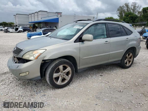 2005 Lexus RX 330 with VIN 2T2GA31U15C024041, listed as a Copart auction lot 65141585 with 236,278 mi miles and Salvage title. Bid and sale history available at DreamBid. Image 1.