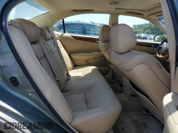 2005 Lexus ES 350 with VIN JTHBA30G955101728, listed as a Copart auction lot 61907345 with 140,427 mi miles and Clean title. Bid and sale history available at DreamBid. Image 10.