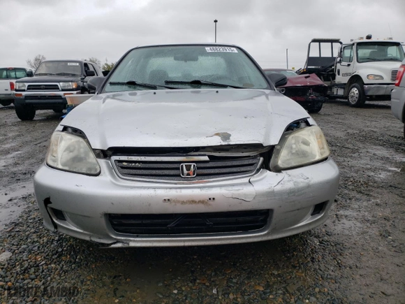 2000 Honda Civic VP with VIN 2HGEJ6615YH563673, listed as a Copart auction lot 48823915 with 164,877 mi miles and Salvage Title. Bid and sale history available at carsss.com. Image 5.