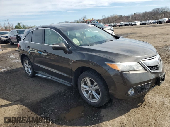 2014 Acura RDX Tech Pkg with VIN 5J8TB4H50EL003664, listed as a Copart auction lot 52595345 with 172,742 mi miles and Salvage Title. Bid and sale history available at carsss.com. Image 4.