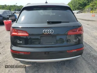 2018 Audi Q5 Premium Plus z VIN WA1BNAFYXJ2078816, wystawiony jako Copart lot #58469435 z przebiegiem 76 599 mil mil oraz Szkoda całkowita • Salvage title. Historia ofert i sprzedaży dostępna na DreamBid. Obrazek 6.
