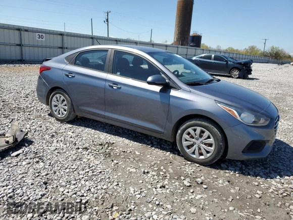 2019 Hyundai Accent SE with VIN 3KPC24A33KE058668, listed as a Copart auction lot 50456275 with 96,196 mi miles and Salvage Title. Bid and sale history available at carsss.com. Image 4.