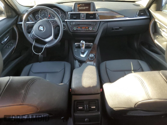 2015 BMW 3 Series 328i with VIN WBA3C1C51FK122717, listed as a Copart auction lot 46701455 with 57,826 mi miles and Salvage Title. Bid and sale history available at carsss.com. Image 8.