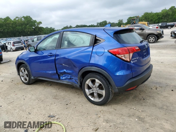 2018 Honda HR-V LX with VIN 3CZRU6H34JG716209, listed as a Copart auction lot 51425185 with 88,206 mi miles and Salvage Title. Bid and sale history available at carsss.com. Image 2.