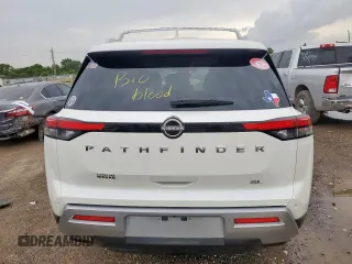 2024 Nissan Pathfinder SL with VIN 5N1DR3CA4RC309586, listed as a Copart auction lot 60313545 with 6,167 mi miles and Salvage title. Bid and sale history available at DreamBid. Image 6.