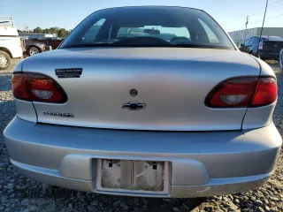 2002 Chevrolet Cavalier with VIN 1G1JC524427111341, listed as a Copart auction lot 81361544 with 140,325 mi miles and Salvage Title. Bid and sale history available at carsss.com. Image 6.