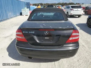 2005 Mercedes-Benz CLK-Class 5.0L with VIN WDBTK75G65T049195, listed as a Copart auction lot 75549294 with 0 mi miles and Salvage Title. Bid and sale history available at carsss.com. Image 6.
