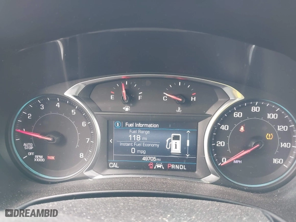 2020 Chevrolet Equinox LT with VIN 3GNAXVEX6LS731149, listed as a IAAI auction lot 41717267 with 49,705 mi miles. Bid and sale history available at carsss.com. Image 7.
