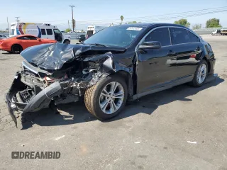 2015 Ford Taurus SEL with VIN 1FAHP2E86FG130511, listed as a Copart auction lot 60545805 with 99,215 mi miles and Salvage title. Bid and sale history available at DreamBid. Image 1.