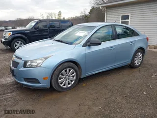 2011 Chevrolet Cruze LS with VIN 1G1PC5SH0B7151865, listed as a IAAI auction lot 41663032 with 131,425 mi miles. Bid and sale history available at carsss.com. Image 2.