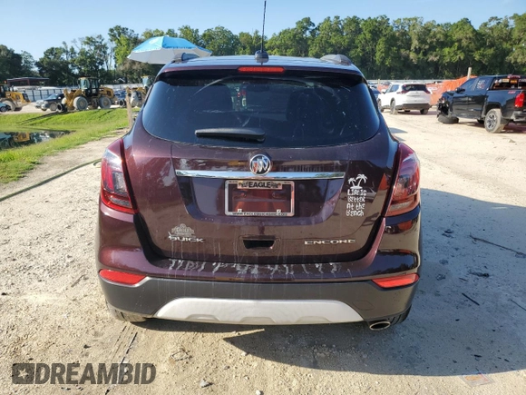 2017 Buick Encore Preferred z VIN KL4CJASB2HB098604, wystawiony jako Copart lot #61095855 z przebiegiem 108 692 mil mil oraz Szkoda całkowita • Salvage title. Historia ofert i sprzedaży dostępna na DreamBid. Obrazek 6.