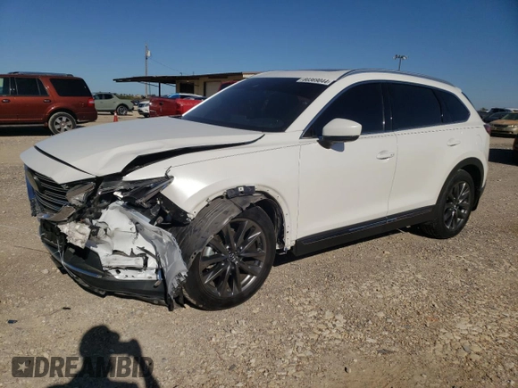 2020 Mazda CX-9 Signature with VIN JM3TCBEY3L0409863, listed as a Copart auction lot 80369044 with 60,934 mi miles and Salvage Title. Bid and sale history available at carsss.com. Image 1.