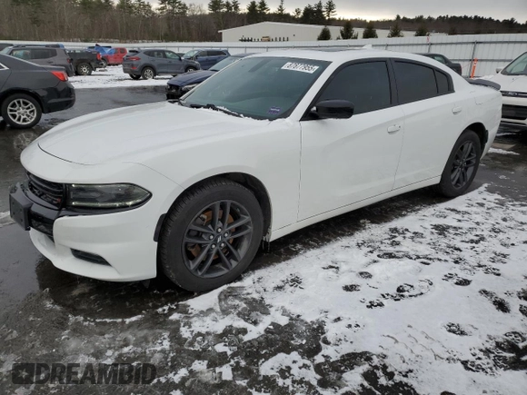 2019 Dodge Charger SXT with VIN 2C3CDXJG6KH730441, listed as a Copart auction lot 87877955 with 50,892 mi miles and Salvage Title. Bid and sale history available at DreamBid. Image 1.