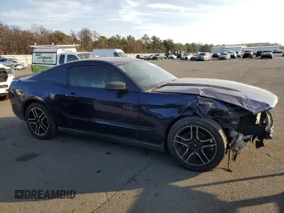 2012 Ford Mustang V6 Premium with VIN 1ZVBP8AM5C5233817, listed as a Copart auction lot 81332364 with 111,097 mi miles and Salvage Title. Bid and sale history available at carsss.com. Image 4.