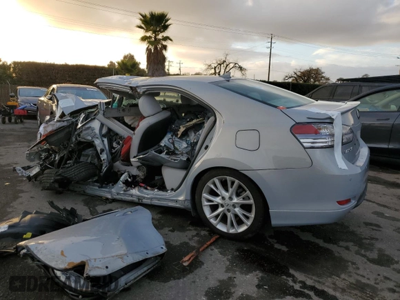 2010 Lexus HS 250h with VIN JTHBB1BA1A2011771, listed as a Copart auction lot 87023154 with Not Provided miles and Non Repairable. Bid and sale history available at DreamBid. Image 2.