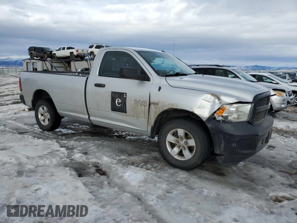 2018 Ram 1500 Tradesman with VIN 3C6JR7DT4JG271302, listed as a Copart auction lot 44548895 with 141,470 mi miles and Salvage title. Bid and sale history available at DreamBid. Image 4.