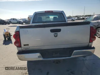2007 Dodge 1500 SLT with VIN 1D7HA18P27S232787, listed as a Copart auction lot 86873164 with 346,744 mi miles and Salvage Title. Bid and sale history available at DreamBid. Image 6.