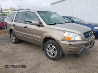2004 Honda Pilot EX with VIN 2HKYF18594H523176, listed as a IAAI auction lot 41937743 with 310,344 mi miles and . Bid and sale history available at DreamBid. Image 1.