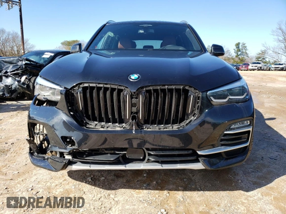 2019 BMW X5 xDrive40i with VIN 5UXCR6C50KLL23736, listed as a Copart auction lot 38558983 with 16,571 mi miles. Bid and sale history available at carsss.com. Image 5.