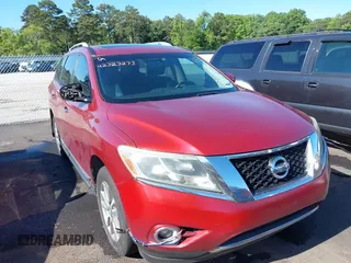 2013 Nissan Pathfinder SV z VIN 5N1AR2MN0DC641774, wystawiony jako IAAI lot #42323273 z przebiegiem 165 997 mil mil oraz . Historia ofert i sprzedaży dostępna na DreamBid. Obrazek 1.