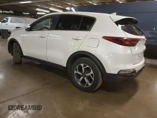 2022 Kia Sportage LX with VIN KNDPMCAC8N7007676, listed as a Copart auction lot 49145884 with 51,537 mi miles and Salvage Title. Bid and sale history available at DreamBid. Image 2.